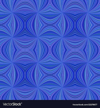 Blue seamless abstract psychedelic spiral ray vector image