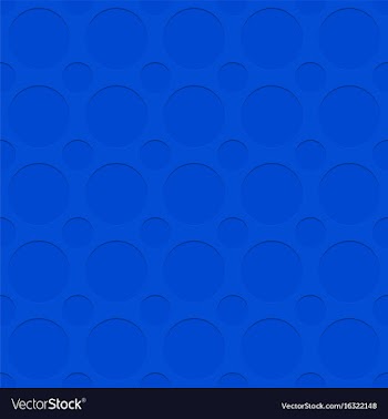 Blue seamless cutout circle pattern texture vector image