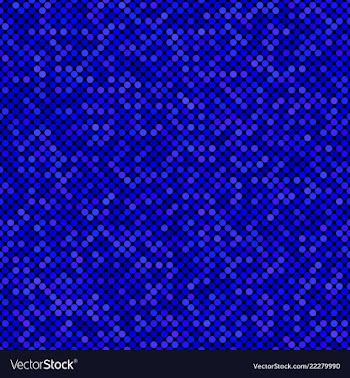 Blue seamless dot pattern background vector image