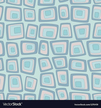  					Blue seamless pattern vector image														
