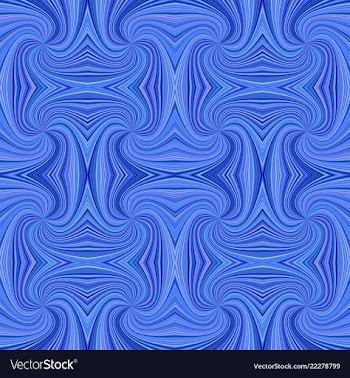 Blue seamless psychedelic abstract spiral ray vector image