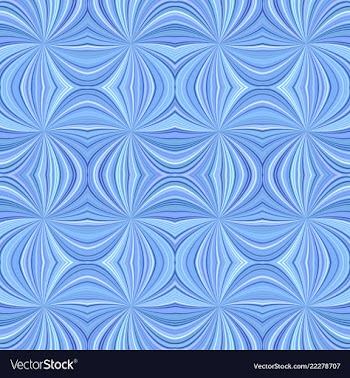 Blue seamless psychedelic abstract swirl ray vector image