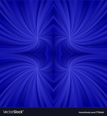 Blue seamless twirl background vector image