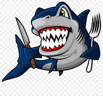 Blue shark Bruce Clip art - shark 