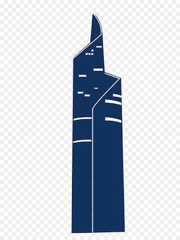 Blue Silhouette Architecture Building - Blue building silhouettes 