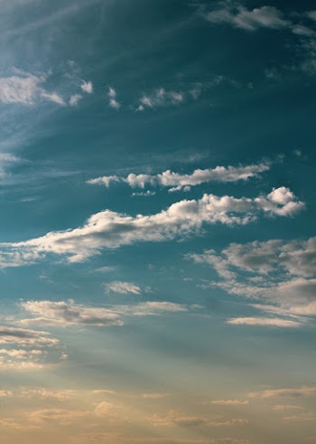 Blue Sky And White Clouds