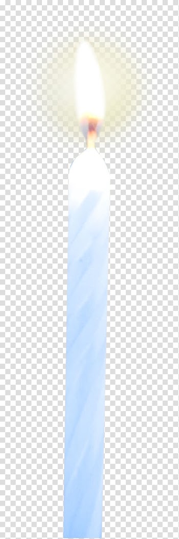 Blue Sky Daytime Shoulder, White candle candlelight transparent background PNG clipart