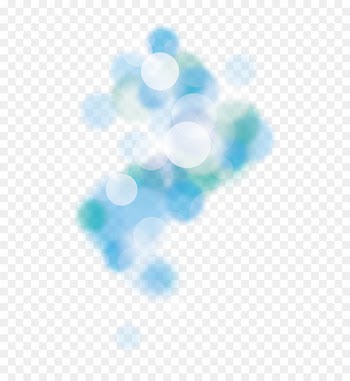 Blue Sky Pattern - Dream halo effect 
