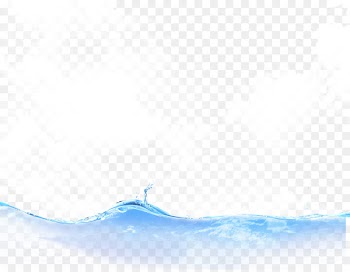 Blue Sky Pattern - Sea waves 