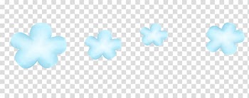 Blue Sky Turquoise Pattern, Snow White transparent background PNG clipart