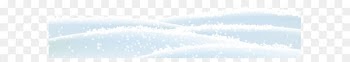 Blue Sky Water Font - Winter Snow Ground Clip Art Image 
