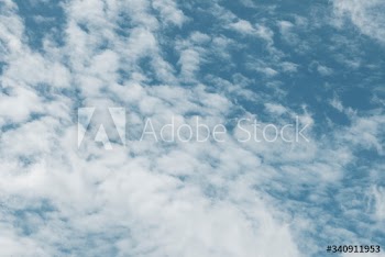 Blue sky with clouds