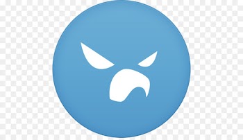 blue smile font - Falcon pro for twitter 