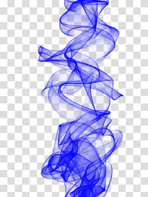 Blue smoke transparent background PNG clipart