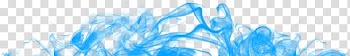 Blue smoke transparent background PNG clipart