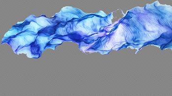 Blue Smoke Transparent Image