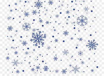 Blue Snowflake - Blue snowflake background 