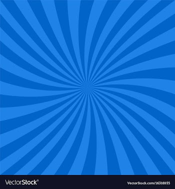 Blue spiral background vector image