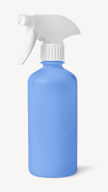 Blue spray bottle, laundry equipment | Free PSD - rawpixel