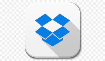 blue square angle area - Apps Dropbox 