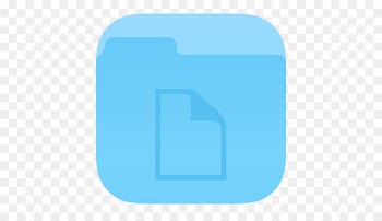 blue square angle area - Folder Documents 