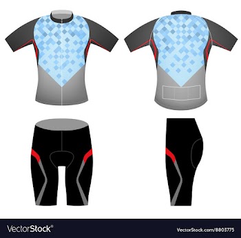 Blue square t shirt vector image