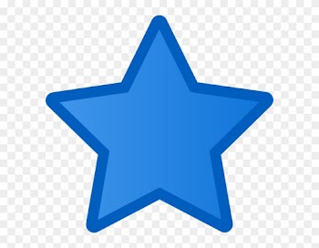 Blue Star Clipart Blue Star Clip Art At Clker Vector - Clip Art