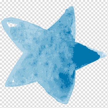 Blue star illustration, Blue Icon, Blue Star transparent background PNG clipart