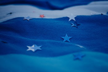 Blue Star-print 