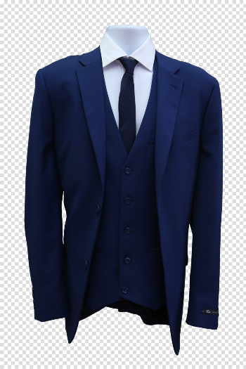 Blue Suit PNG Image Background