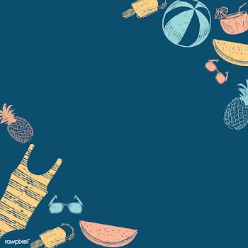 Blue summer background | Free stock vector - 580288