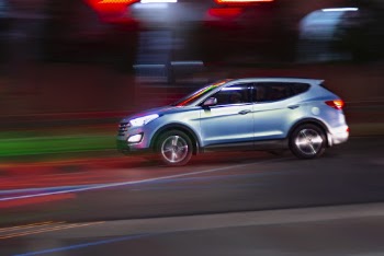 Blue Suv