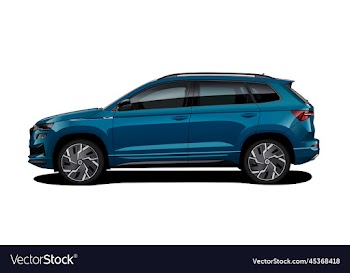 blue suv