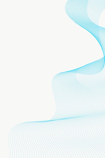 Blue swirly abstract line design element  | Free  transparent png - 2282609