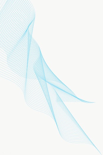 Blue swirly abstract line design element  | Free  transparent png - 2282692