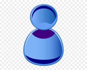 Blue Symbol Person Clip Art At Clker - People Symbol Clip Art