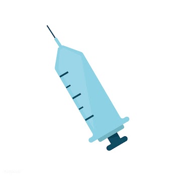Blue syringe needle isolated graphic illustra.. | Free stock vector - 429420