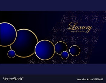 Blue technology background vector image