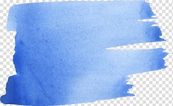 Blue Textile Watercolor painting Brush, blue watercolor transparent background PNG clipart