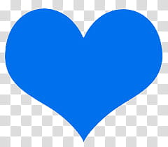 Blue Things, blue heart art transparent background PNG clipart
