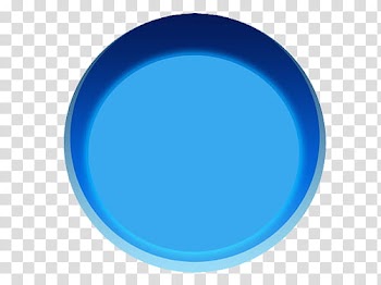Blue Things, round blue light transparent background PNG clipart