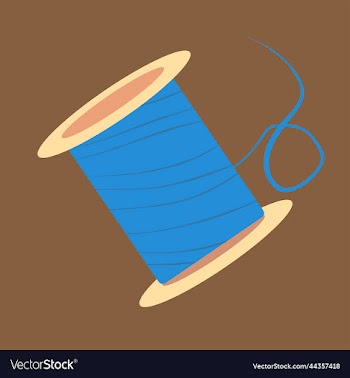 blue thread