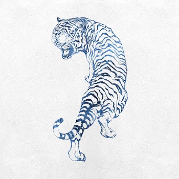 Blue tiger, zodiac clipart, Chinese | Free PSD Illustration - rawpixel