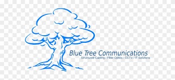 Blue Tree Logo Svg Clip Arts 600 X 307 Px - Drawing Image Banyan Tree