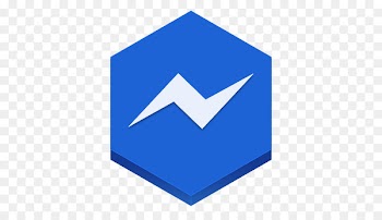 blue triangle area - Messenger 