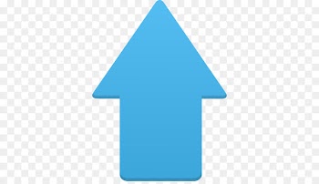 blue triangle symbol aqua - Up 