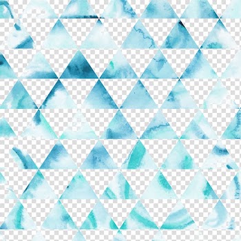 Blue triangles illustration, Hipster Triangle Pattern, Triangle watercolor background transparent background PNG clipart