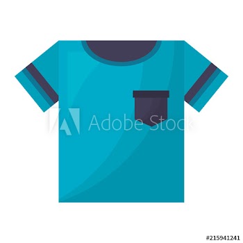 blue tshirt clothes fashion trendy