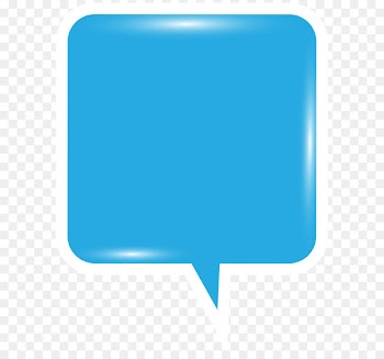 Blue Turquoise Font - Bubble Speech Blue PNG Clip Art Image 