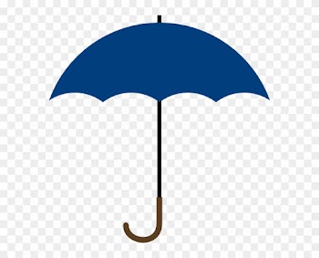 Blue Umbrella Clipart - Umbrella Clipart